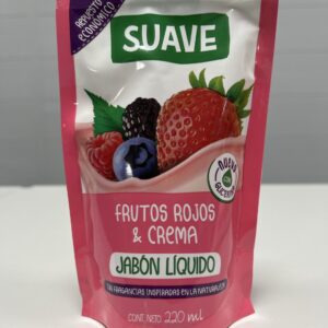 SUAVE JABON LIQ DP FRUTOS ROJOS