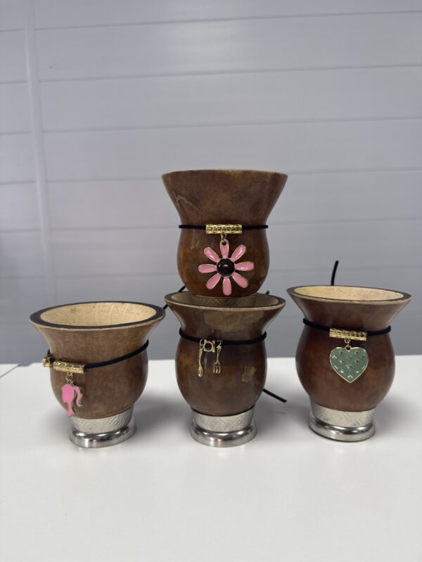 MATE CALABAZA DIJES Y MADERA