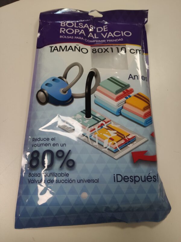 BOLSA DE ROPARA AL VACIO