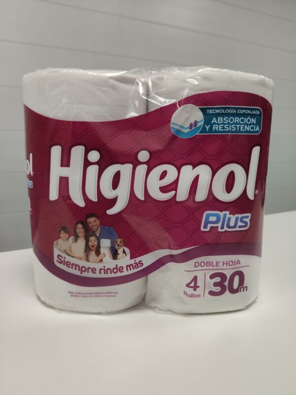 HIGIENICO HIGIENOL 4*30 DOBLE H