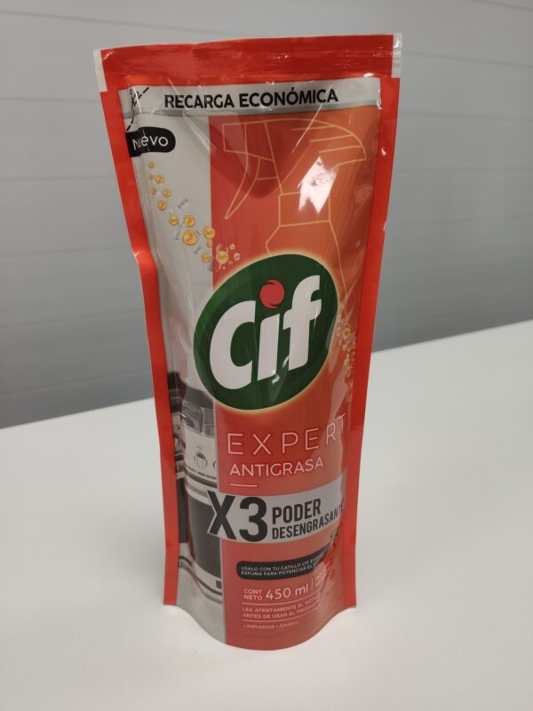 CIF RECARGA ANTIGRASA 450ML