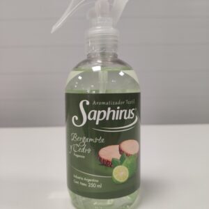SAPHIRUS TEXTIL BERGAMOTA Y CEDRO