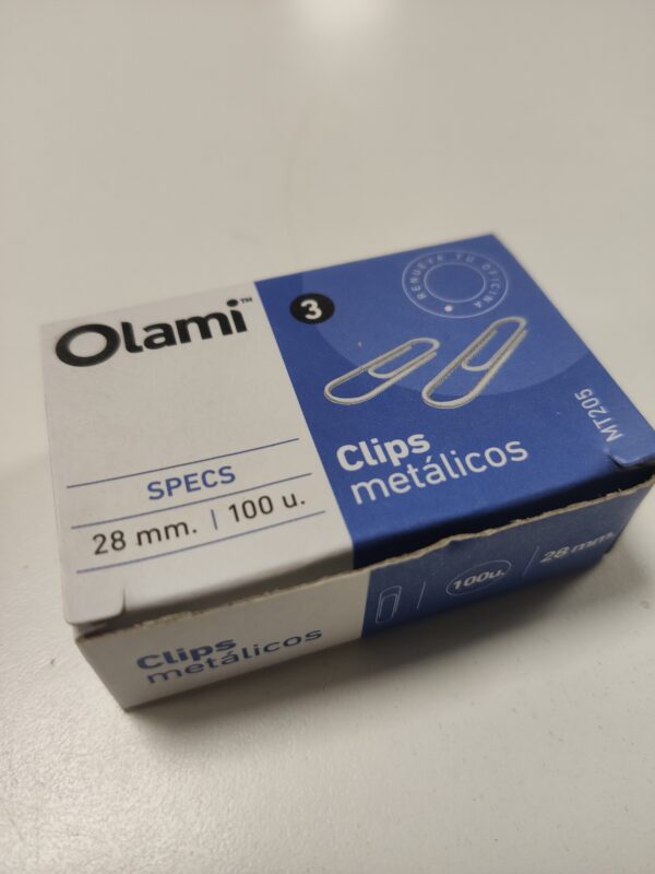 CLIP N3 28MM X 100U