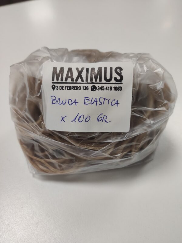 BANDAS ELASTICAS X 100G