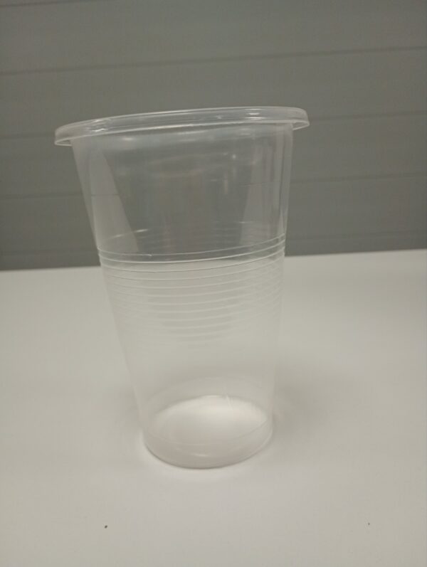 VASO PLASTICO DESC. 500 ML
