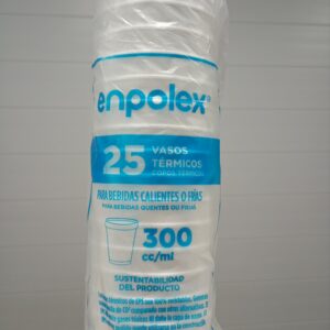 VASO TERMICO 300CC X 25U