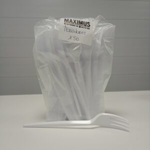 TENEDORES PLASTICOS X 50U