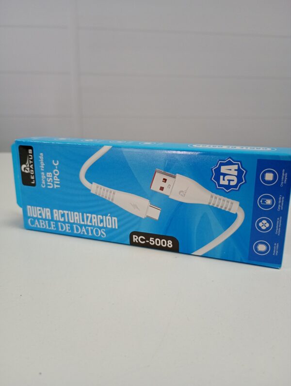 CABLE CARGADOR DATOS USB TIPO C