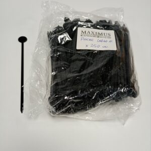 PINCHE LARGO NEGRO X 250U