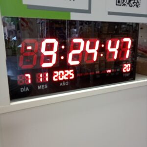 CARTEL RELOJ FECHA TEMP