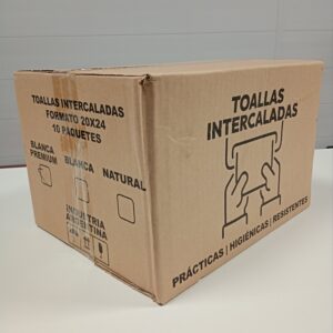 TOALLA INTERCALADA BLANCA 2500U