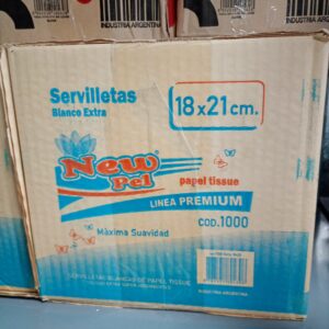 SERVILLETA NEW PEL 18*21 X 1000U