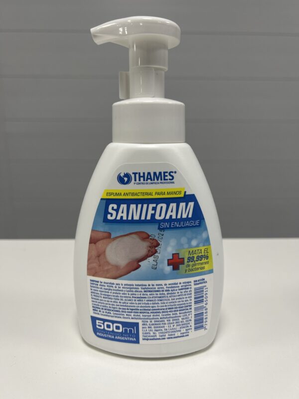 THAMES SANIFOAM ANTIBACTERIAL 500ML