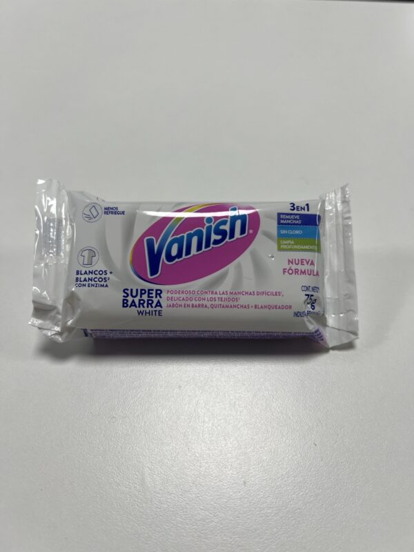 VANISH JABON ROPA BLANCA 75G