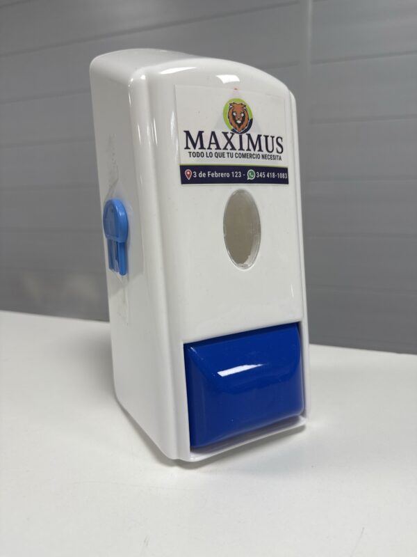 DISPENSER DE JABON TECLA AZUL