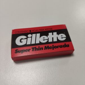 GILLETTE ROJA CAJA X 5 HOJAS