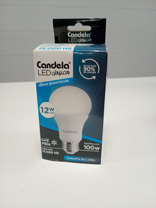 LED 12W FRIA CANDELA