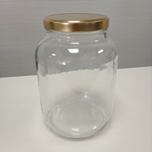FRASCO VIDRIO 3L C/TAPA