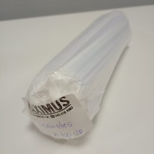 SORBETES BLANCOS RAYAS X 100U