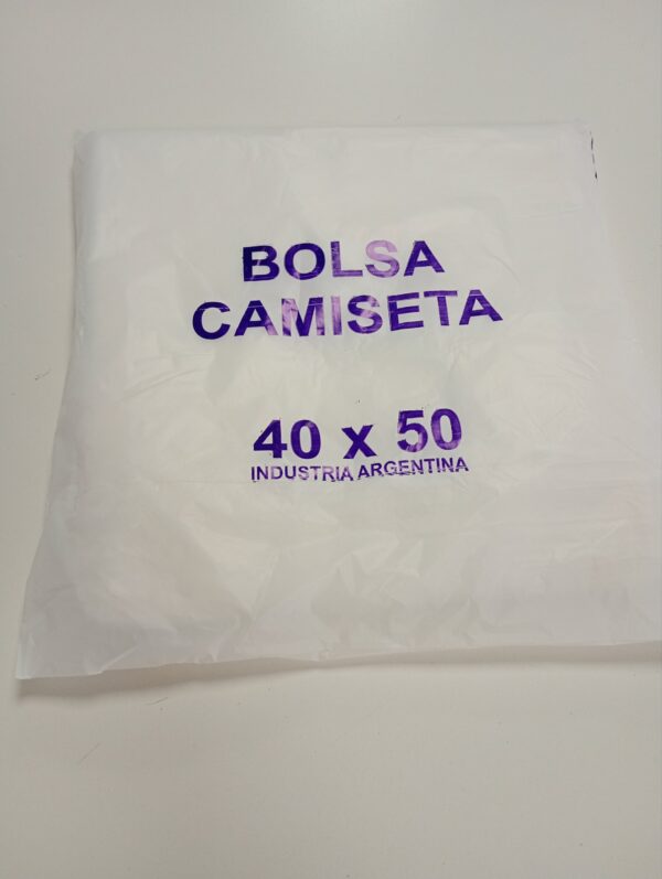 CAMISETA 40*50 BLANCA