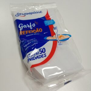 TENEDORES STRAWPLAST X 50U