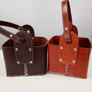 MATE MATERA CUADRADA CUERO