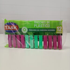 BROCHE PLASTICO X 12U