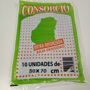 RESIDUO 50*70 X 10U PAQ.